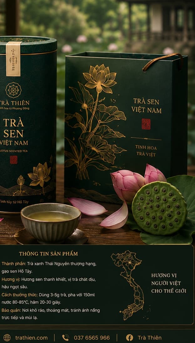 Bộ sưu tập Trà Hoa — Thơm ngát